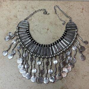 Silver Statement Necklace
